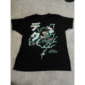 My Hero Academia Large T-Shirt Funimation Anime Graphic Crew Neck